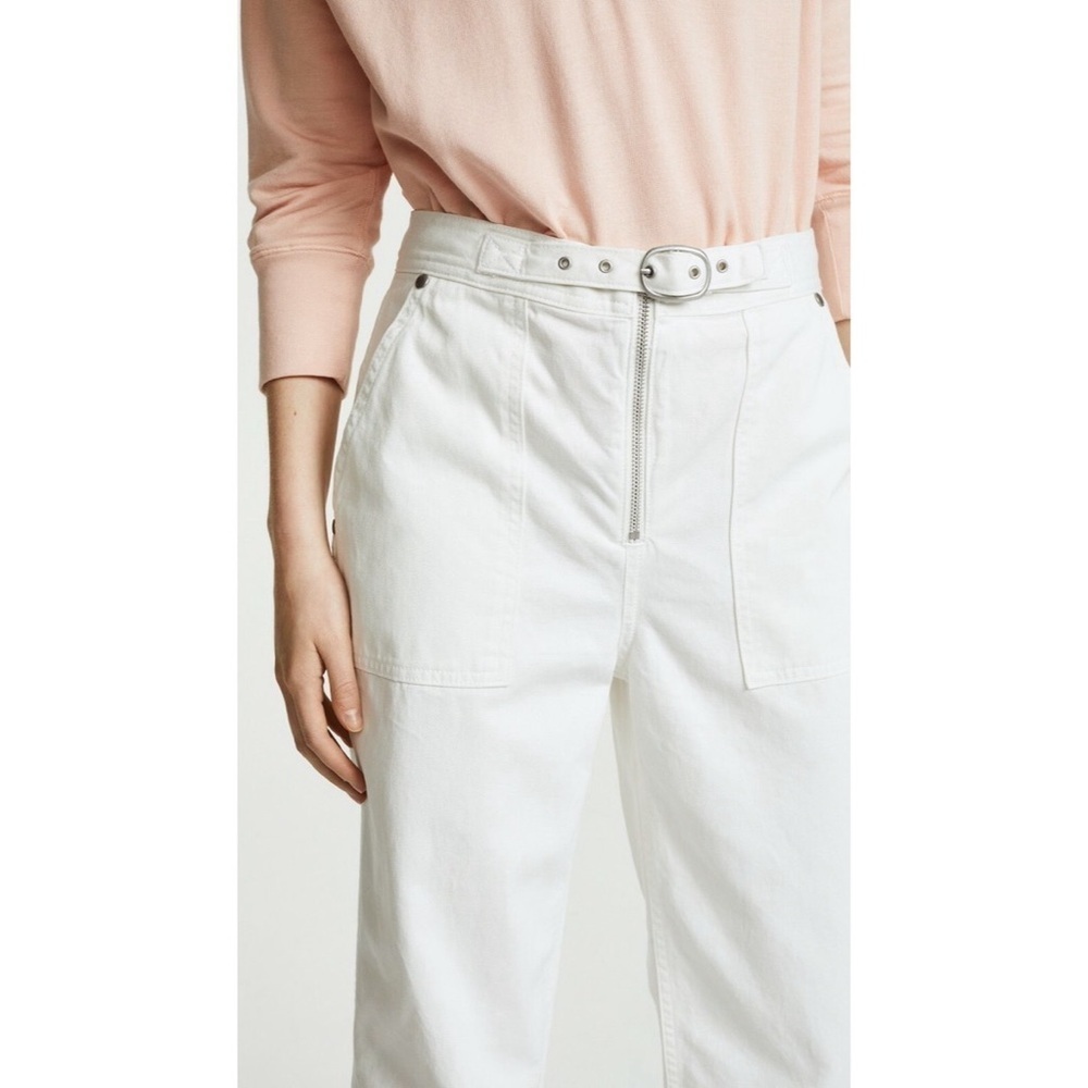 Rag & Bone Vintage White Utility Field Jeans - image 5